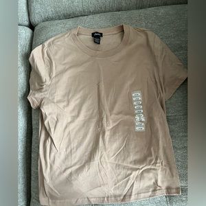 Plain short sleeve tee